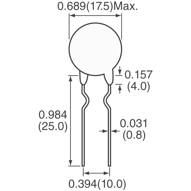 MF72-001.5D15 Cantherm Limitatori di corrente di spunto (ICL)
